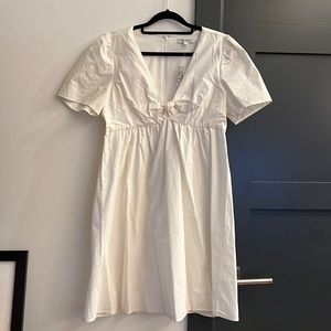 White Madewell Babydoll Dress